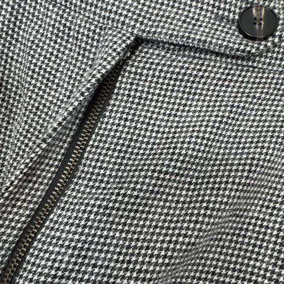 TOAST Plaid Wool Pleat Front Houndstooth Trousers UK Size 16 US Size 12 XL - Picture 12 of 14